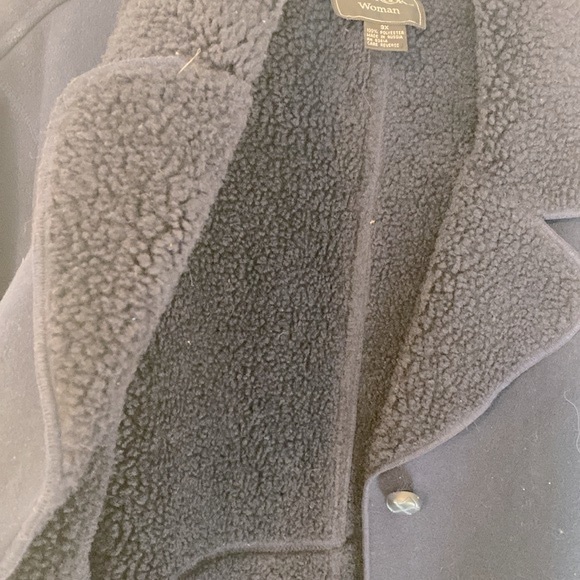 Fleece womens coat - Picture 4 of 6